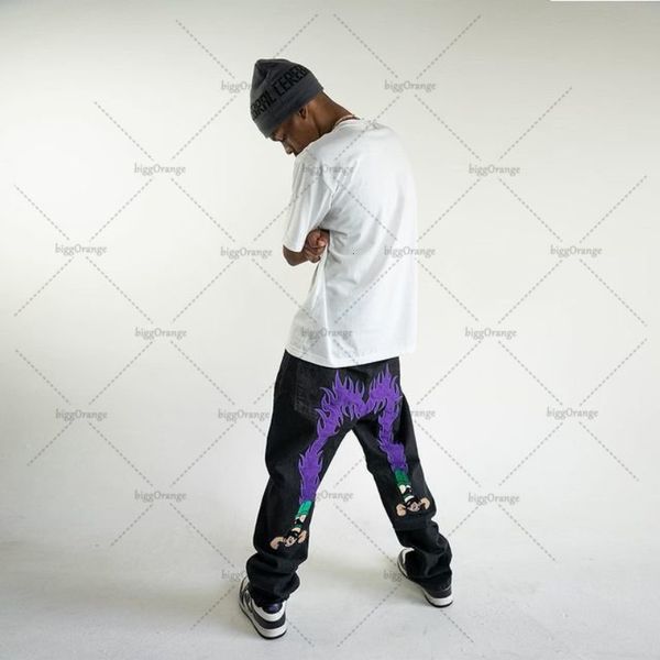 men's jeans y2k men jeans american streetwear harajuku jeans for men casual hip hop street printed jeans men baggy pants straight leg j, Blue
men's jeans y2k men jeans american streetwear harajuku jeans for men casual hip hop street printed jeans men baggy pants straight leg j, Blue