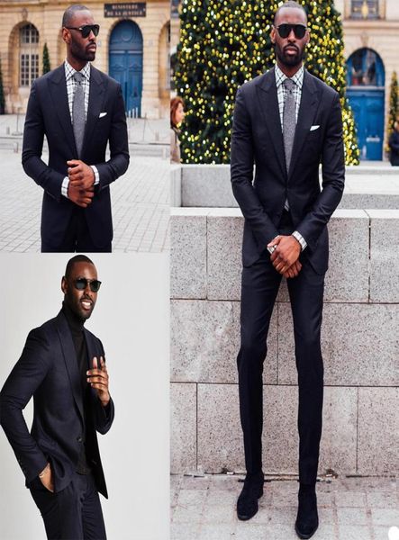 2020 mens suits custom made wedding tuxedos twobutton peaked lapel groom wear casual business suit 2 piec6353048, Black
2020 mens suits custom made wedding tuxedos twobutton peaked lapel groom wear casual business suit 2 piec6353048, Black