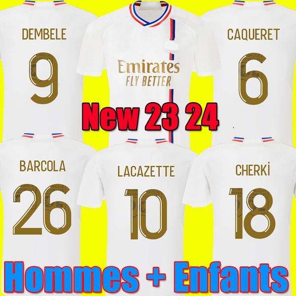 23 24 maillot lyon soccer jerseys 2023 2024 olympique lyonnais ol traore memphis men kids kits equipment football shirts maillots de foot, Black;yellow
23 24 maillot lyon soccer jerseys 2023 2024 olympique lyonnais ol traore memphis men kids kits equipment football shirts maillots de foot, Black;yellow