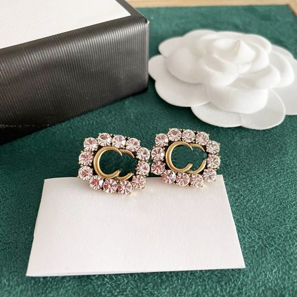 luxury stud earrings woman designer earrings g jewelry women brass diamond crystal rhinestones pearls wedding gifts, Golden;silver
luxury stud earrings woman designer earrings g jewelry women brass diamond crystal rhinestones pearls wedding gifts, Golden;silver