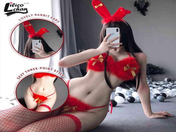 cute bunny girl women christmas cosplay costume lingerie plush bow three point halter bra set passion temptation bikini new 29434556, Red;black
cute bunny girl women christmas cosplay costume lingerie plush bow three point halter bra set passion temptation bikini new 29434556, Red;black