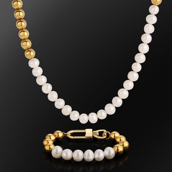 necklaces jewe natural freshwater pearl choker men cuban link chain 18k/white gold hip hop bracelet durable 316l stainless steel necklaces, Silver
necklaces jewe natural freshwater pearl choker men cuban link chain 18k/white gold hip hop bracelet durable 316l stainless steel necklaces, Silver