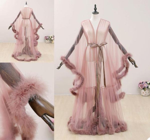 dust pink see thru bridal sleepwear gowns with feathers bathrobe deep v neck long nightgowns custom made5875775, White
dust pink see thru bridal sleepwear gowns with feathers bathrobe deep v neck long nightgowns custom made5875775, White