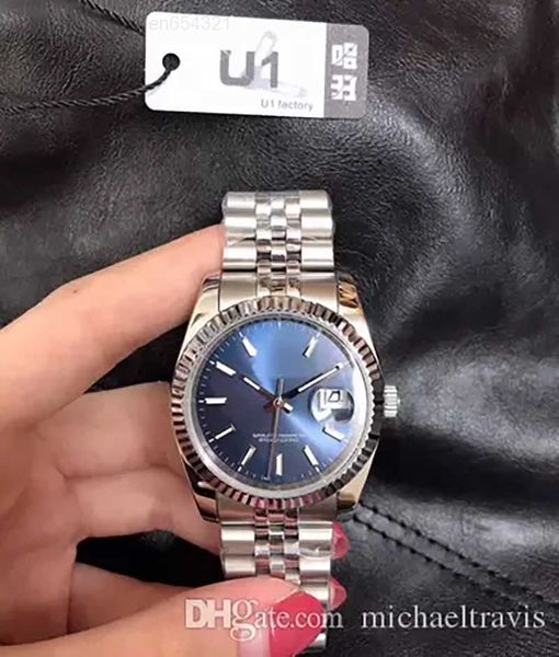 factory st9 u1 clasp 36mm men women watches automatic mechanical sapphire diamond jubilee stainless steel lady male female wristwatches, Slivery;black
factory st9 u1 clasp 36mm men women watches automatic mechanical sapphire diamond jubilee stainless steel lady male female wristwatches, Slivery;black