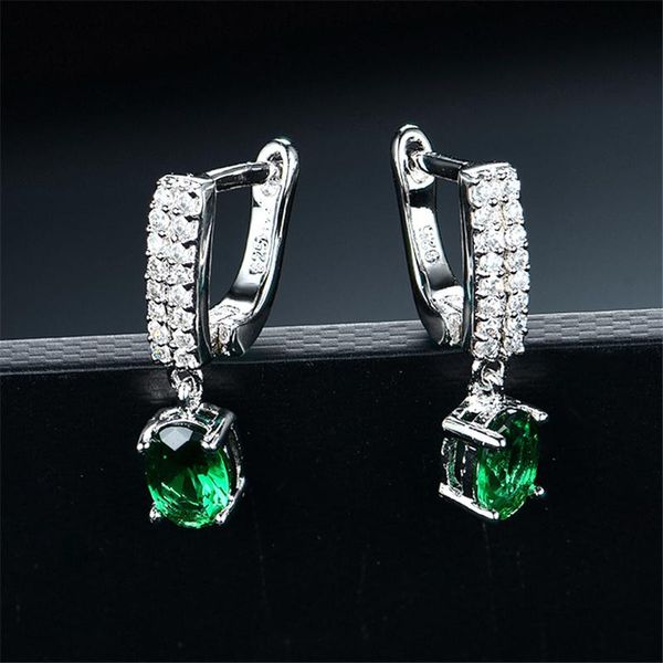 back real 925 sterling sliver earrings dangle drop created russian nano emerald vintage clip earrings for women gifts fine jewelry, Silver
back real 925 sterling sliver earrings dangle drop created russian nano emerald vintage clip earrings for women gifts fine jewelry, Silver