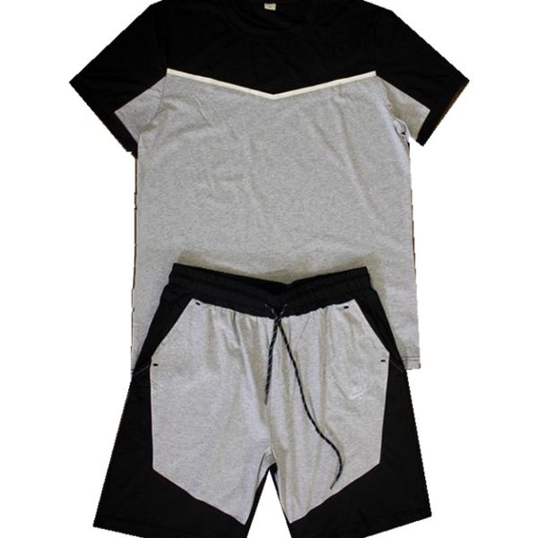 designer simple men's sports short sleeve suit womens summer fashion new trend casual shorts suit cotton tshirts, Gray
designer simple men's sports short sleeve suit womens summer fashion new trend casual shorts suit cotton tshirts, Gray