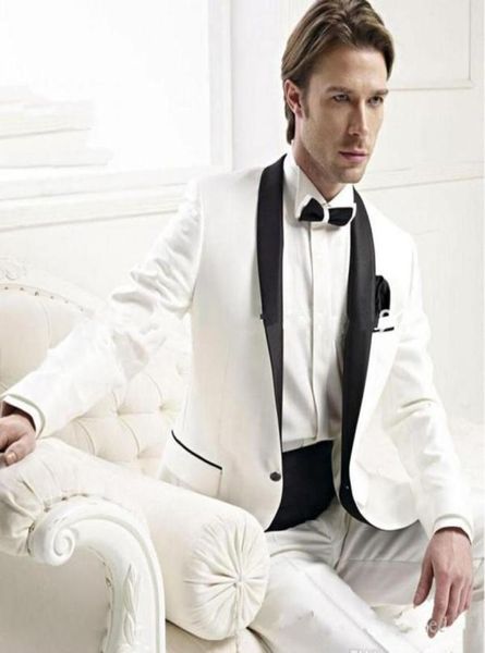 new new style one button ivory groom tuxedos shawl lapel groomsmen mens wedding suits prom suit jacketpantstie 15233866284, Black;gray
new new style one button ivory groom tuxedos shawl lapel groomsmen mens wedding suits prom suit jacketpantstie 15233866284, Black;gray