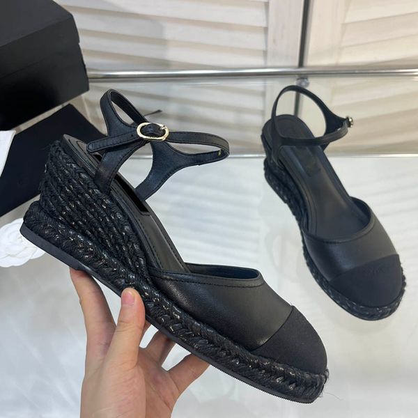 womens wedge platform heels sandals slingbacks dress shoes hemp rope adjustable ankle buckle wedding shoe ladies quilted texture leisure sho, Black
womens wedge platform heels sandals slingbacks dress shoes hemp rope adjustable ankle buckle wedding shoe ladies quilted texture leisure sho, Black