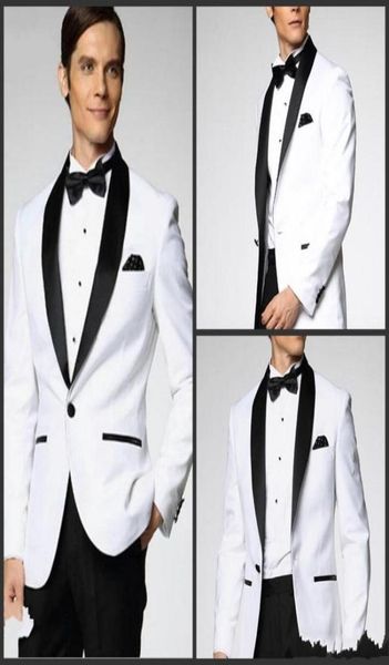 two piece custom made generous classic white one button groom tuxedos groomsmen man suit mens wedding suits jacketpantstie5998097, Black;gray
two piece custom made generous classic white one button groom tuxedos groomsmen man suit mens wedding suits jacketpantstie5998097, Black;gray