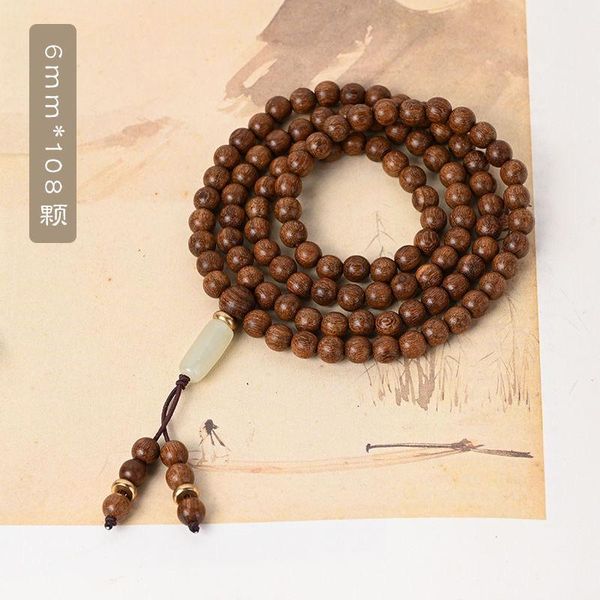 bangle wholesale chinese vietnamese sandalwood buddhist buddha 6mm*108 prayer bead mala elastic bracelet/necklace man woman luck amulet, Black
bangle wholesale chinese vietnamese sandalwood buddhist buddha 6mm*108 prayer bead mala elastic bracelet/necklace man woman luck amulet, Black