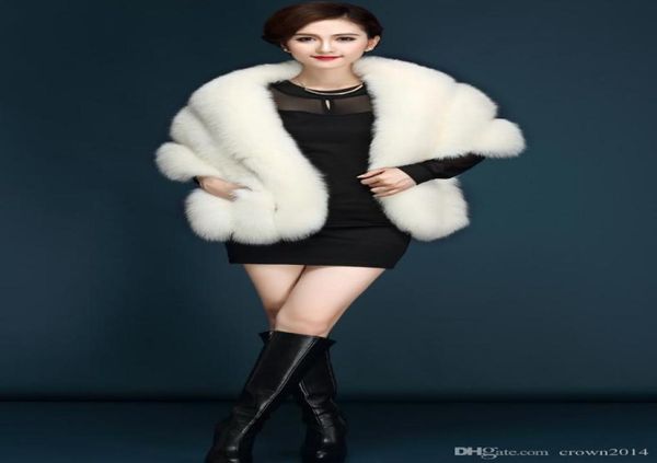 2017 long sleeves wedding bolero jacket wraps cape shawls faux fur bridal cape in stock 237928, White
2017 long sleeves wedding bolero jacket wraps cape shawls faux fur bridal cape in stock 237928, White