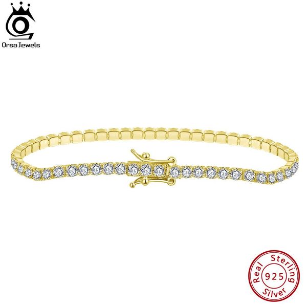 bangle orsa jewels 925 sterling silver tennis bracelet 2mm zirconia 14k gold plated bangle jewelry gift men women hand chain sb6114k, Black
bangle orsa jewels 925 sterling silver tennis bracelet 2mm zirconia 14k gold plated bangle jewelry gift men women hand chain sb6114k, Black