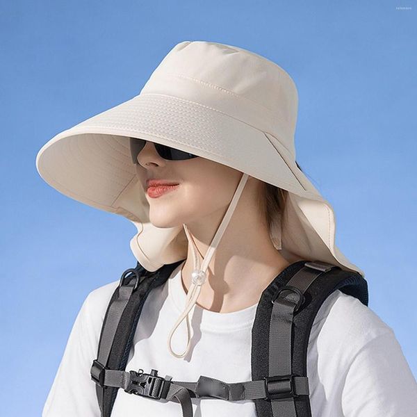 wide brim hats women summer big eaves shawl sunscreen hat fisherman fashion sun outdoor with hole damsel, Blue;gray
wide brim hats women summer big eaves shawl sunscreen hat fisherman fashion sun outdoor with hole damsel, Blue;gray