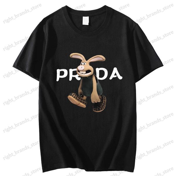 men's t-shirts 2023 new luxury letter rabbit for men's high-quality summer t-shirt 100% cotton printed casual oversized shirt t230, White;black
men's t-shirts 2023 new luxury letter rabbit for men's high-quality summer t-shirt 100% cotton printed casual oversized shirt t230, White;black
