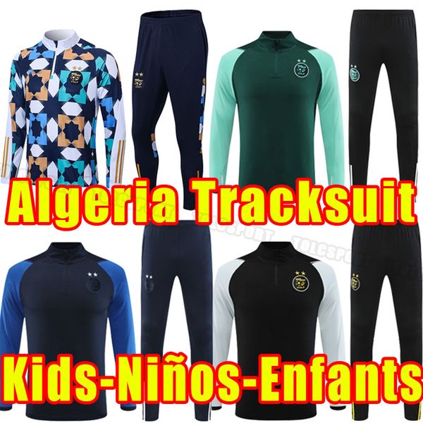 kids enfants ninos 2022 2023 algerie soccer tracksuits 22 23 mahrez brahimi bennacer algeria jersey maillot de football shirts training unif, Black
kids enfants ninos 2022 2023 algerie soccer tracksuits 22 23 mahrez brahimi bennacer algeria jersey maillot de football shirts training unif, Black