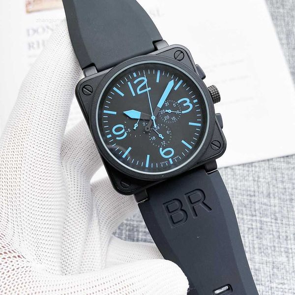 2023 new wristwatches men bell automatic mechanical watch brown leather black rubber ross wristwatches watches gift, Slivery;black
2023 new wristwatches men bell automatic mechanical watch brown leather black rubber ross wristwatches watches gift, Slivery;black