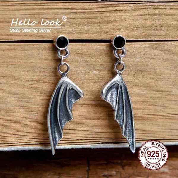 huggie hellolook punk devil wings drop earring for women 925 sterling sliver piercing earring vintage wings charms earring, Golden;silver
huggie hellolook punk devil wings drop earring for women 925 sterling sliver piercing earring vintage wings charms earring, Golden;silver