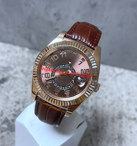2 colors luxury mens watches 42mm sky-d 326135 336935 fluted bezel inner bezel adjustable automatic movement rose gold case leather strap sp, Slivery;brown
2 colors luxury mens watches 42mm sky-d 326135 336935 fluted bezel inner bezel adjustable automatic movement rose gold case leather strap sp, Slivery;brown