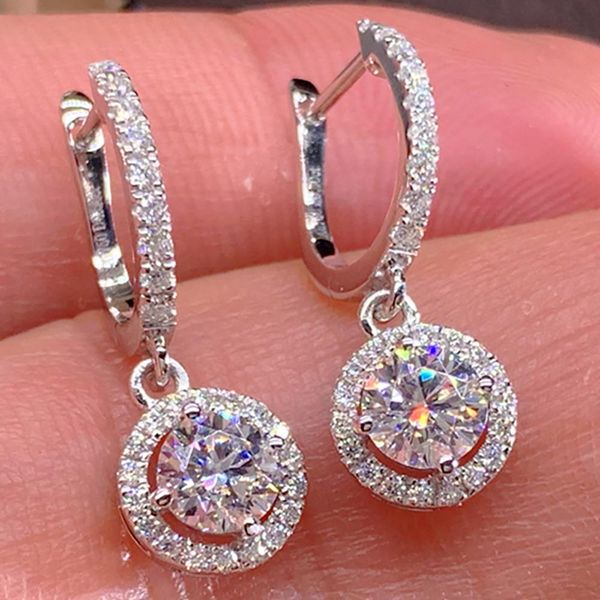 back 18k white gold women drop clip hoop earrings u moissanite diamonds 1 2 4 6 carat round wedding party engagement anniversary gift, Silver
back 18k white gold women drop clip hoop earrings u moissanite diamonds 1 2 4 6 carat round wedding party engagement anniversary gift, Silver