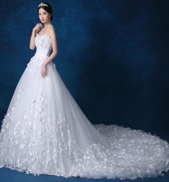 luxury crystal pearls lace 3d flower sweetheart white ivory red champagne fashion royal trainwedding dresses brides plus size3612080
luxury crystal pearls lace 3d flower sweetheart white ivory red champagne fashion royal trainwedding dresses brides plus size3612080
