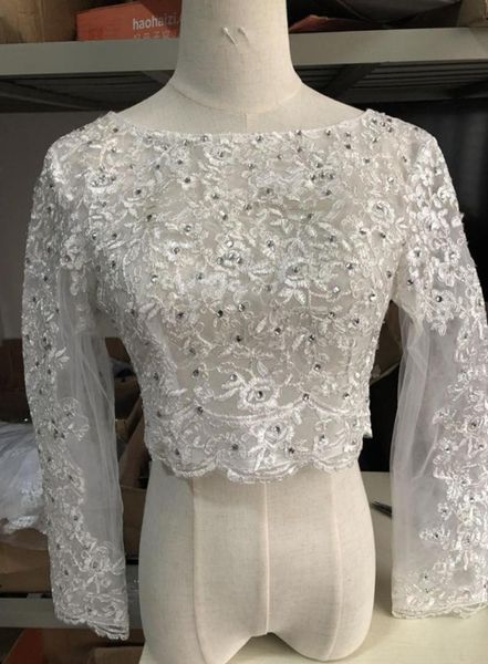 2019 real image luxury crystals new wedding jacket bridal lace applique bolero long sleeve shrug white ivory wraps custom jacket2950825
2019 real image luxury crystals new wedding jacket bridal lace applique bolero long sleeve shrug white ivory wraps custom jacket2950825