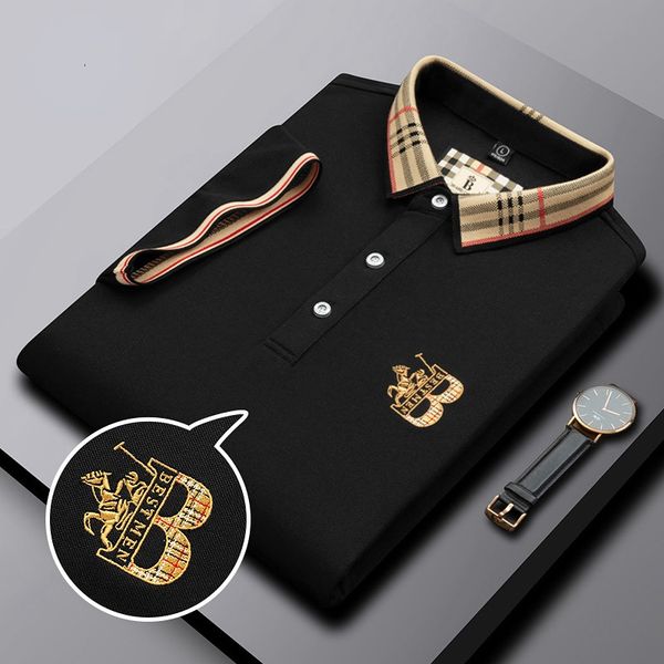 men's polos high end polo t-shirts for men clothing ropa playeras hombre camisetas masculina roupas masculinas embroidery summer tees, White;black
men's polos high end polo t-shirts for men clothing ropa playeras hombre camisetas masculina roupas masculinas embroidery summer tees, White;black