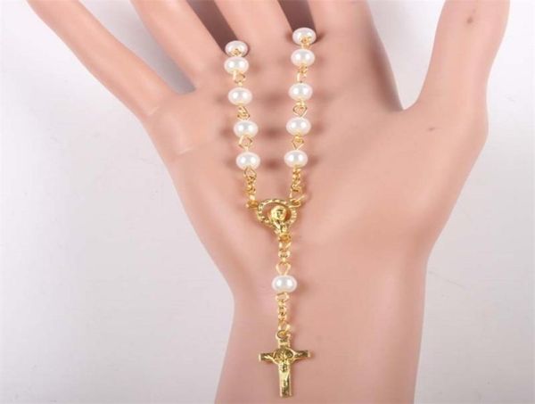 religious vintage prayer women christian bead chain glass pearl catholic rosary bracelet gold color 2110143852588, Black
religious vintage prayer women christian bead chain glass pearl catholic rosary bracelet gold color 2110143852588, Black