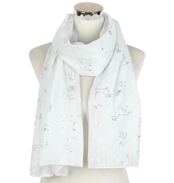 2020 fashion cute dog print silver dog scarf shawls women soft long dashund animal wrap scarves hijab 3 color 4841460, Blue;gray
2020 fashion cute dog print silver dog scarf shawls women soft long dashund animal wrap scarves hijab 3 color 4841460, Blue;gray