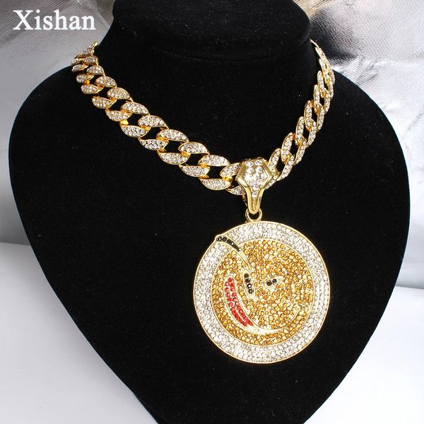 necklaces hip hop big round jigsaw thunder cat pendant with 15mm 18" full iced out miami cuban choker chain men necklace jewelry gift, Silver
necklaces hip hop big round jigsaw thunder cat pendant with 15mm 18" full iced out miami cuban choker chain men necklace jewelry gift, Silver