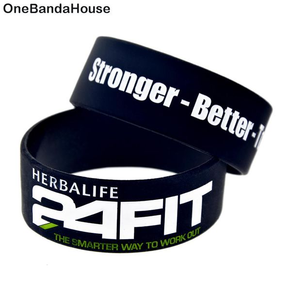 bangle obh 25pcs 24 hour fit stronger better and together fitness 1 inch wide silicone bracelet black
bangle obh 25pcs 24 hour fit stronger better and together fitness 1 inch wide silicone bracelet black