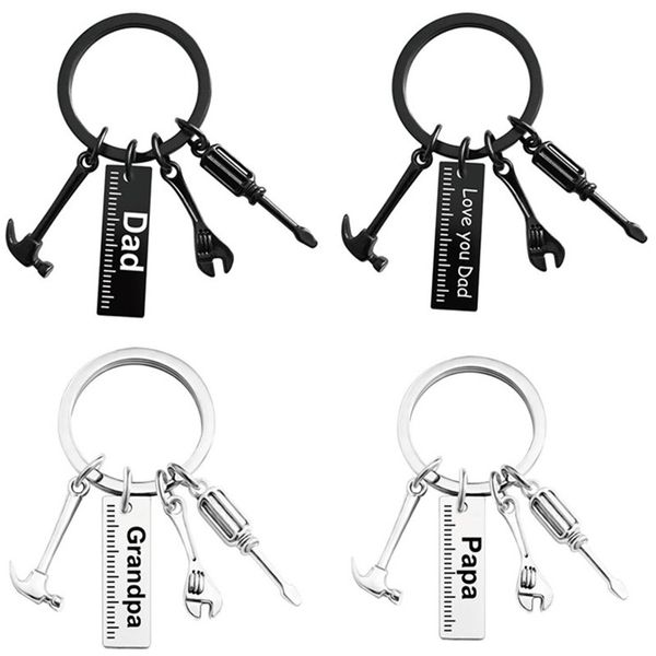 fashion black stainless steel designer keychains dad grandpa letters imitation hammer ruler silver keychain key chain car jewelry for dad gr
fashion black stainless steel designer keychains dad grandpa letters imitation hammer ruler silver keychain key chain car jewelry for dad gr