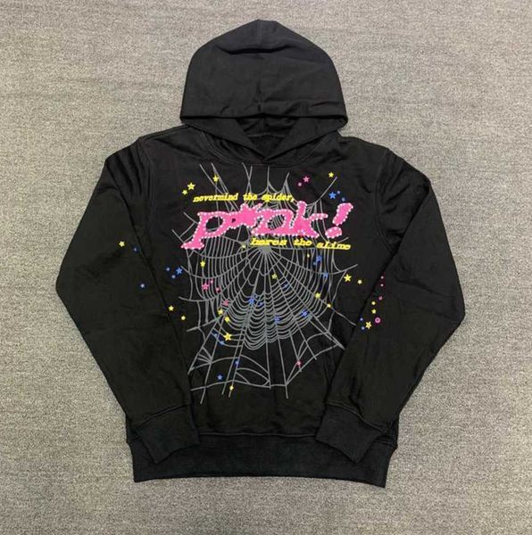 men's hoodies sweatshirts hip hop web puff print sp5der 555555 hoodie men women 1 young thug angel spider heavy fabric pullover breatha, Black
men's hoodies sweatshirts hip hop web puff print sp5der 555555 hoodie men women 1 young thug angel spider heavy fabric pullover breatha, Black