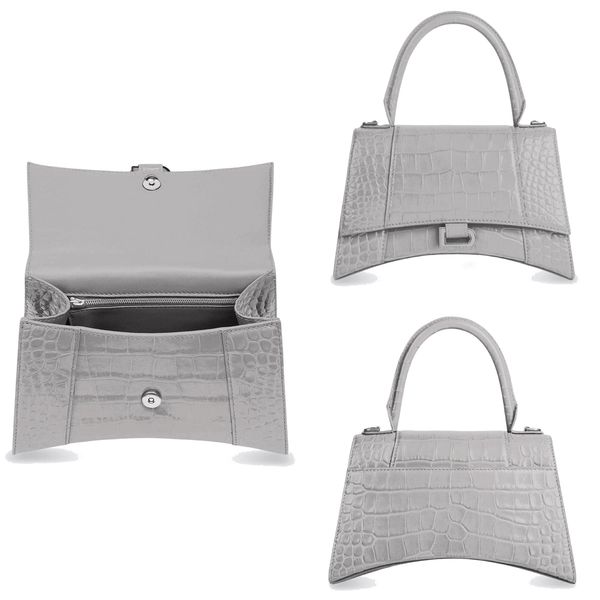 luxurys hourglass genuine leather purse crossbody bag designer handle fashion clutch bags women's man luxury tote handbag silver crocod
luxurys hourglass genuine leather purse crossbody bag designer handle fashion clutch bags women's man luxury tote handbag silver crocod