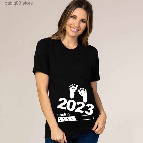 maternity tees baby loading 2023 pregnant t shirt maternity short sleeve t-shirt pregnancy announcement shirt new mom tshirts pregnant t23, White
maternity tees baby loading 2023 pregnant t shirt maternity short sleeve t-shirt pregnancy announcement shirt new mom tshirts pregnant t23, White