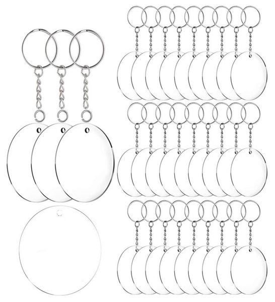 acrylic keychain blanks 60 pcs 2 inch diameter round acrylic clear discs circles with metal split key chain rings6663609, Silver
acrylic keychain blanks 60 pcs 2 inch diameter round acrylic clear discs circles with metal split key chain rings6663609, Silver