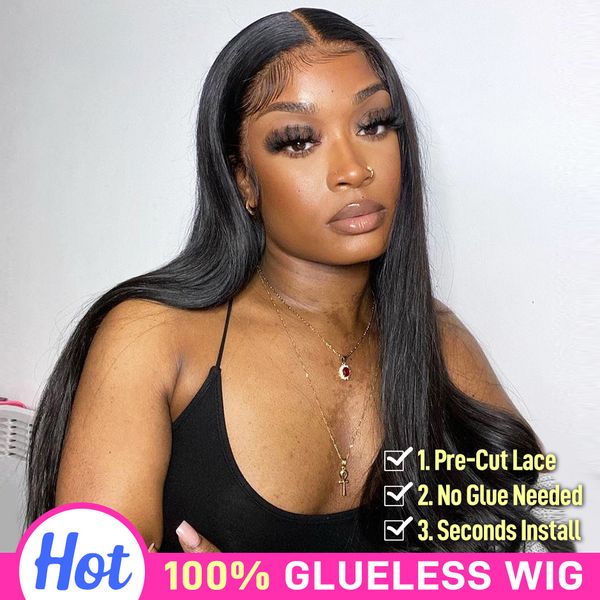 wear go glueless straight wig pre-cut hd lace air wig preplucked glueless wig brazilian straight human hair wig for women, Black;brown
wear go glueless straight wig pre-cut hd lace air wig preplucked glueless wig brazilian straight human hair wig for women, Black;brown