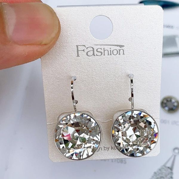 knot idestiny 11.11 new white bella crystal dangle earrings for women crystal from austria fashion round earrings wedding bijoux gift, Silver
knot idestiny 11.11 new white bella crystal dangle earrings for women crystal from austria fashion round earrings wedding bijoux gift, Silver