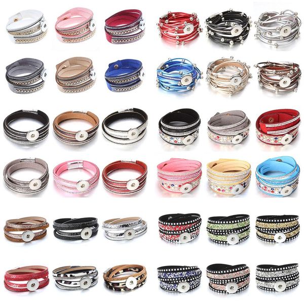bangle 10pcs/lot wholesale snap jewelry 18mm snap button braided leather snap bracelet diy interchangeable snap button bracelets, Black
bangle 10pcs/lot wholesale snap jewelry 18mm snap button braided leather snap bracelet diy interchangeable snap button bracelets, Black