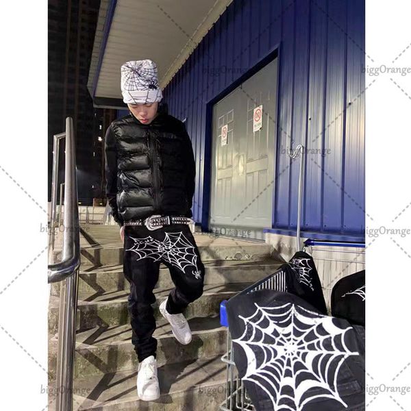 men's jeans american street punk spider print high waist jeans men's y2k fashion harajuku loose casual straight wide leg pants wom, Blue
men's jeans american street punk spider print high waist jeans men's y2k fashion harajuku loose casual straight wide leg pants wom, Blue