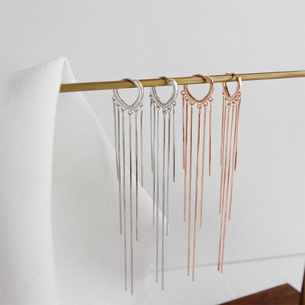 knot silvology 925 sterling silver snake chain heart long tassel earrings rose gold french drop earrings for women 2019 party jewelry
knot silvology 925 sterling silver snake chain heart long tassel earrings rose gold french drop earrings for women 2019 party jewelry