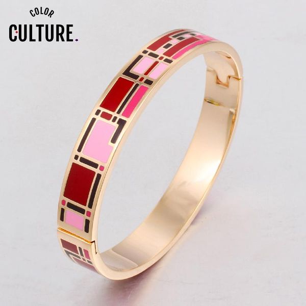 bangle vintage color design opening bracelet bangle for women stainless steel enamel jewelry pattern gold birthday gift, Black
bangle vintage color design opening bracelet bangle for women stainless steel enamel jewelry pattern gold birthday gift, Black