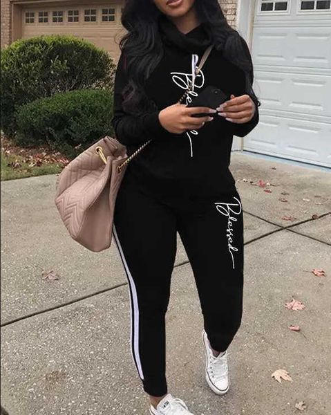 g0701 autumn/winter women's solid color casual two piece hooded sweater set, White 
g0701 autumn/winter women's solid color casual two piece hooded sweater set, White