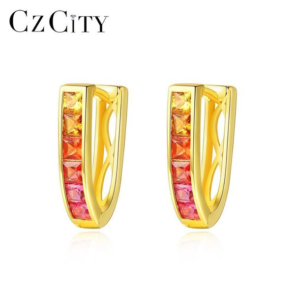 huggie czcity round colorful z hoop earrings for women fine jewelry 925 sterling silver orecchini donna bijoux femme gifts se0126, Golden;silver
huggie czcity round colorful z hoop earrings for women fine jewelry 925 sterling silver orecchini donna bijoux femme gifts se0126, Golden;silver