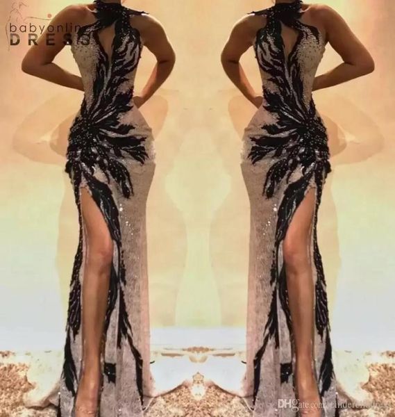 sparkly mermaid prom dresses 2022 high split keyhole neck crystal beaded backless evening gowns hollow out front celebrity dr1575448, Black
sparkly mermaid prom dresses 2022 high split keyhole neck crystal beaded backless evening gowns hollow out front celebrity dr1575448, Black