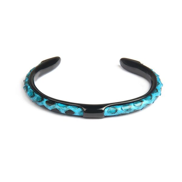 bangle new luxury opening cuff bangles python skin leather cuff bracelet men and women stainless steel jewelry drop shipping, Black
bangle new luxury opening cuff bangles python skin leather cuff bracelet men and women stainless steel jewelry drop shipping, Black