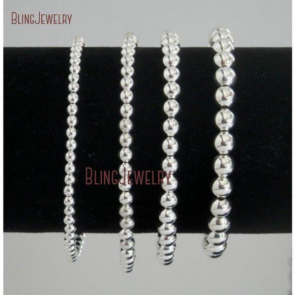 bangle 3 4 5 6 mm dainty bracelet 925 sterling silver stack minimalist bead ball beaded stretch bracelet bm33469, Black
bangle 3 4 5 6 mm dainty bracelet 925 sterling silver stack minimalist bead ball beaded stretch bracelet bm33469, Black