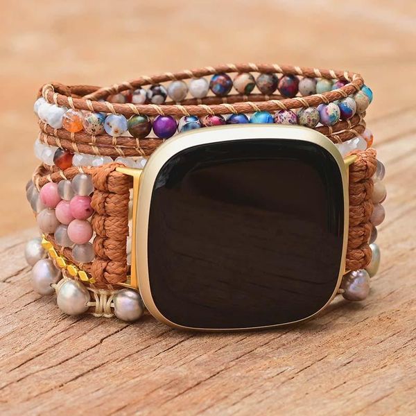 bangle freshwater pearls fitbit versa 3 watch band tibetan beads watch bracelet natural stone watch strap jewelry drop ship wholesale, Black
bangle freshwater pearls fitbit versa 3 watch band tibetan beads watch bracelet natural stone watch strap jewelry drop ship wholesale, Black