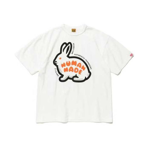 2023 summer new humanmake rabbit pattern printed short sleeve t-shirt batch human made, White;black
2023 summer new humanmake rabbit pattern printed short sleeve t-shirt batch human made, White;black