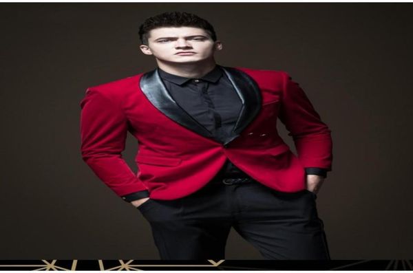 new popular handsome one button red velvet wedding groom tuxedos shawl lapel groomsmen men suits prom blazer jacketpantstie 276726157, Black;gray
new popular handsome one button red velvet wedding groom tuxedos shawl lapel groomsmen men suits prom blazer jacketpantstie 276726157, Black;gray