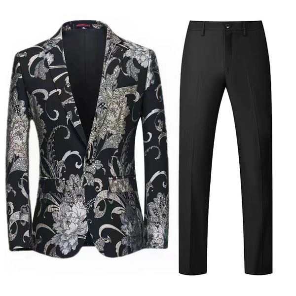 mens tracksuits western fashion designer mens blazer mix and match style autumn luxury two piece set slim fit casual trend geometric splice, Gray
mens tracksuits western fashion designer mens blazer mix and match style autumn luxury two piece set slim fit casual trend geometric splice, Gray